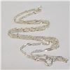 Image 1 : SILVER CHAIN (~LENGTH 16INCHES)