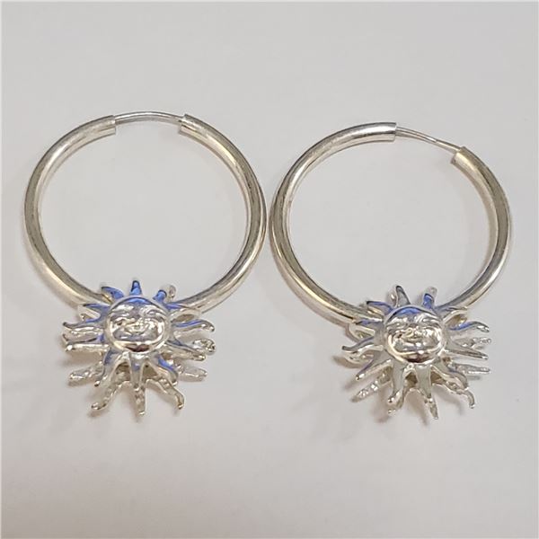 SILVER EARRINGS(~WEIGHT 6.16G)