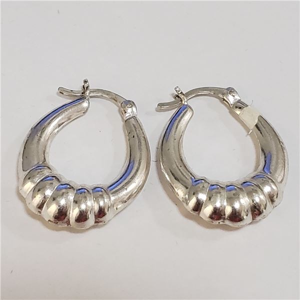 SILVER EARRINGS(~WEIGHT 3.35G)