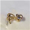 Image 2 : 10K YELLOW GOLD TANZANITE(0.24CT) PENDANT