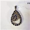 Image 1 : SILVER BLACK ONYX PENDANT