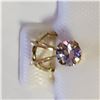 Image 1 : 10K YELLOW GOLD TANZANITE(0.24CT) PENDANT