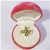 Image 4 : SILVER PERIDOT RING (~SIZE 6.75)(~WEIGHT 3G)