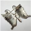 Image 2 : SILVER BUTTERFLY BROOCH