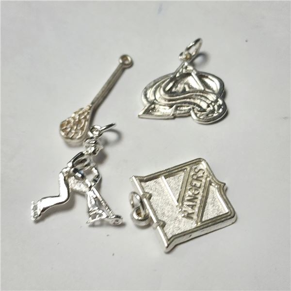 SILVER PACK OF 4 7.74G PENDANT