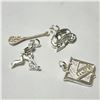 Image 2 : SILVER PACK OF 4 7.74G PENDANT