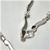 Image 3 : SILVER CZ 20G 18" NECKLACE