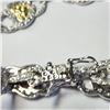 Image 3 : SILVER 39.36G NECKLACE AND BRACELET SET