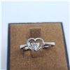 Image 1 : SILVER CUBIC ZIRCONIA RING