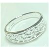 Image 1 : SILVER RING (~SIZE 6.25)