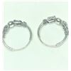 Image 2 : SILVER HOOP EARRINGS