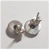 Image 2 : SILVER GARNET EARRINGS