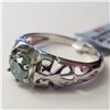 Image 3 : SILVER MOISSANITE(1.16CT) RING (~SIZE 10)