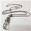Image 3 : SILVER GEMSTONE  NECKLACE(~LENGTH 20INCHES)