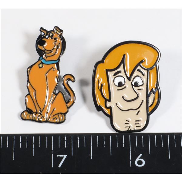 NEW SCOOBY DOO THEME LAPEL PIN
