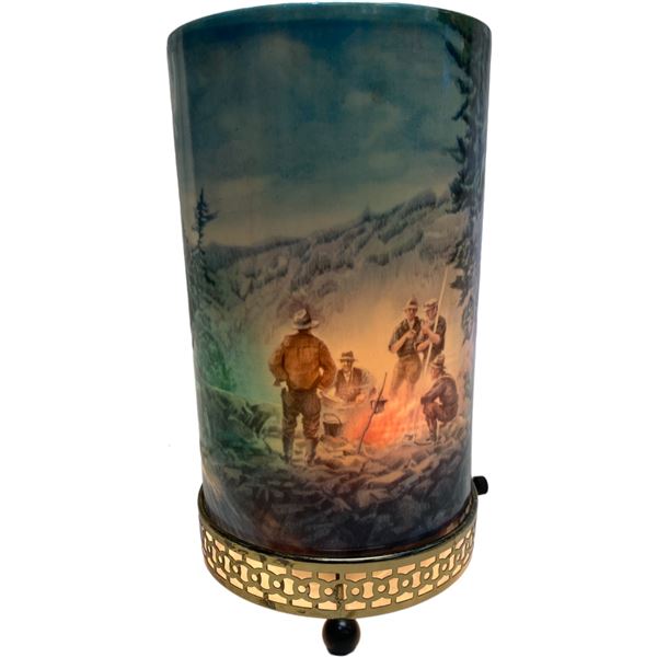 Vintage Motion Lamp Of Early Settlers Working Test Site