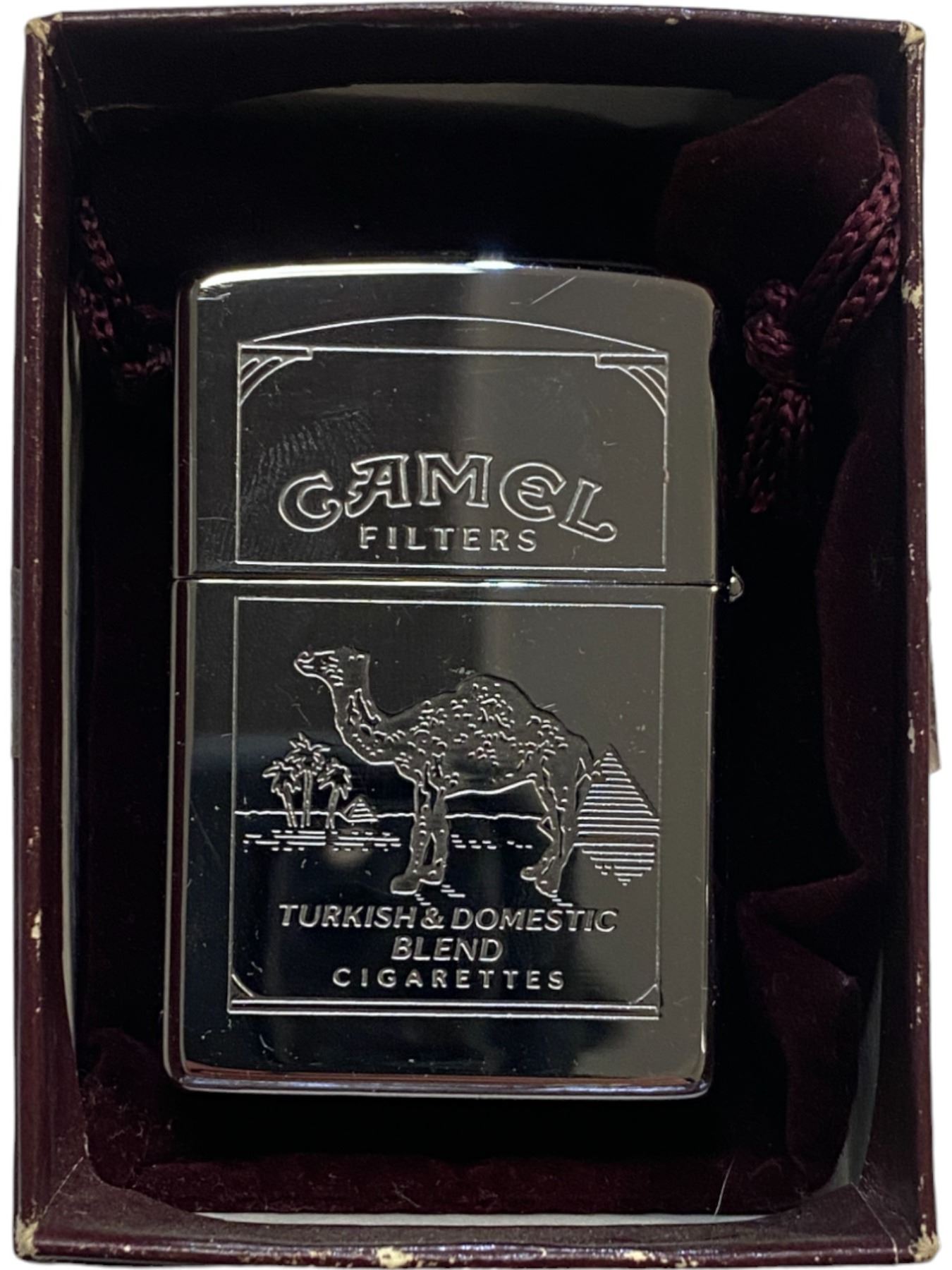 Vintage Zippo Camel Cigarettes Advertising Lighter