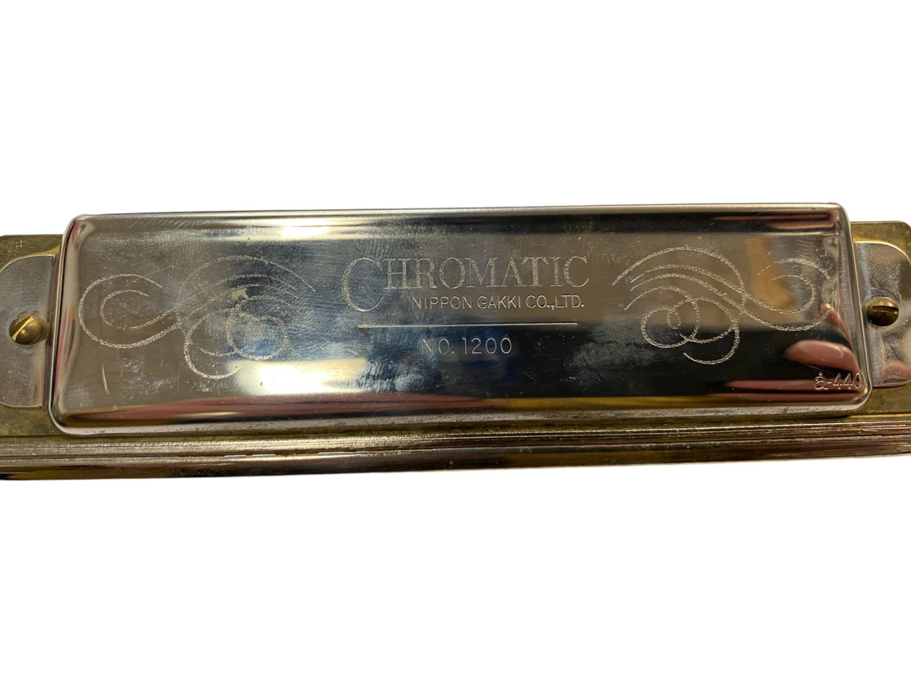 Vintage Yamaha Chromatic Harmonica In Box 1200