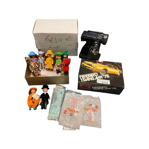 Misc Collectible Miniature Dolls, Madam Alexander And Rc Controller