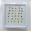 Image 1 : 30 Loose Round Tanzanite Gemstones
