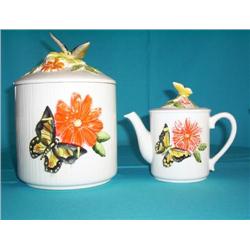 Teapot & Cookie Jar