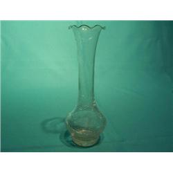Crackle Glass Vase