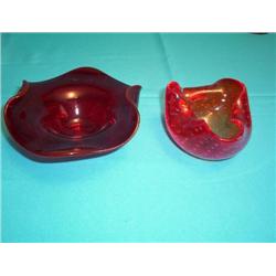 Bonbon Dish & Red Bowl