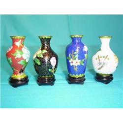 Cloisonne Vases