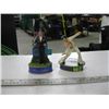 Image 1 : 2 MUSICAL FIGURINES: ELVIS & FRANK SINATRA