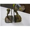 Image 2 : PAIR OF BRASS MUSICAL BOOKENDS