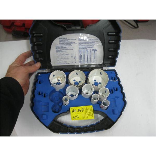 Mastercraft Bit Receiver MASTERCRAFT HOLE BIT SET
