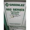 Image 2 : GREENLEE 882 PIPE BENDER W/HYDRAULIC POWER PUMP