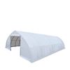 Image 1 : TMG 30'X60' PE FABRIC PEAK CEILING STORAGE SHELTER