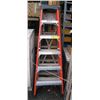 Image 1 : 6' ALUMINUM & FIBREGLASS STEPLADDER