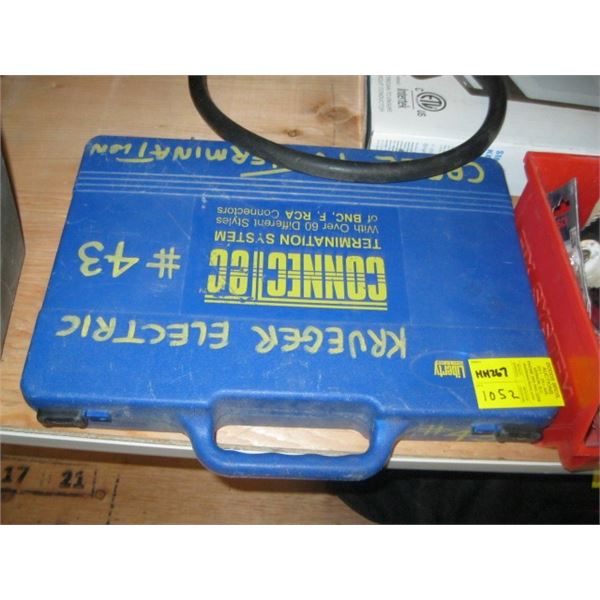 CABLE TV TERMINATION KIT Dodds Auction cable-tv-termination-kit-dodds-auction