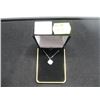 Image 3 : LADIES 10kt DIAMOND NECKLACE .50tcw, 17" CHAIN