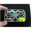 Image 1 : NAVAJO NOT MARKED STERLING BELT BUCKLE