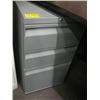 Image 1 : GRAY 3 DRAWER CABINET