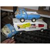 Image 1 : TONKA CAR HAULER W/3 VEHICLES