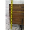 Image 14 : Environment Furniture Coffee Table w/ Reclaimed Peroba Wood Sides & Metal Legs 60"x22"x16"H