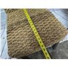Image 11 : Qty 2 Wooden Dining Chairs w/ Seagrass Woven Seats & Backs 17"x19"x42"H