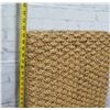 Image 14 : Qty 2 Wooden Dining Chairs w/ Seagrass Woven Seats & Backs 17"x19"x42"H