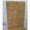 Image 2 : Qty 2 Wooden Dining Chairs w/ Seagrass Woven Seats & Backs 17"x19"x42"H