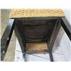 Image 7 : Qty 2 Wooden Dining Chairs w/ Seagrass Woven Seats & Backs 17"x19"x42"H