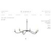 Image 1 : New Curry & Co. 9267 Saxon Chandelier in Box 61" Dia ($1425 Retail at Ferguson)