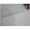 Image 10 : White Queen Size White Leather Bed Frame & Headboard 62"x80"x33"H (no legs or hardware)