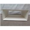 Image 2 : Roberta Schilling Low Coffee Table w/ Matte Finish & Gray Wash Wood Finish 23"x23"x10"