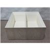 Image 1 : Roberta Schilling Magazine/Book Storage w/ Matte Finish & Gray Wash Wood Finish 23"x23"x10"