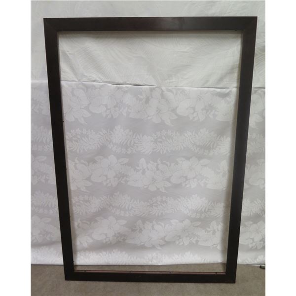 Qty 5 Espresso Wooden Picture Frames 27"x38"