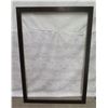 Image 1 : Qty 5 Espresso Wooden Picture Frames 27"x38"